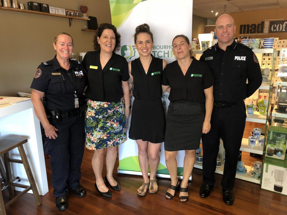 The NHWNT team at the opening of the new Palmerston Police Stattion